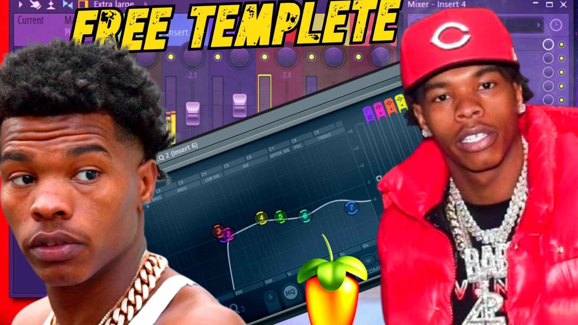 FREE FL Studio Vocal Template 2021 using FREE PLUGINS FL Studio Tuto