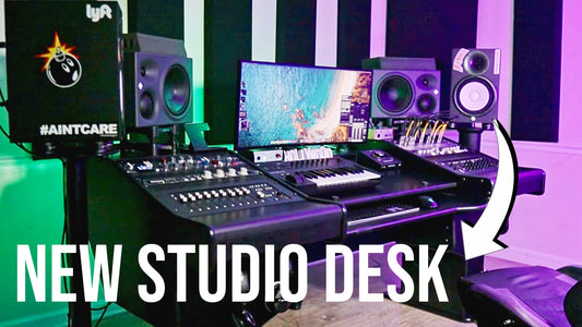 The BEST Studio Desk For Your HOME STUDIO!  BEST UNDER $1500 ! 😍