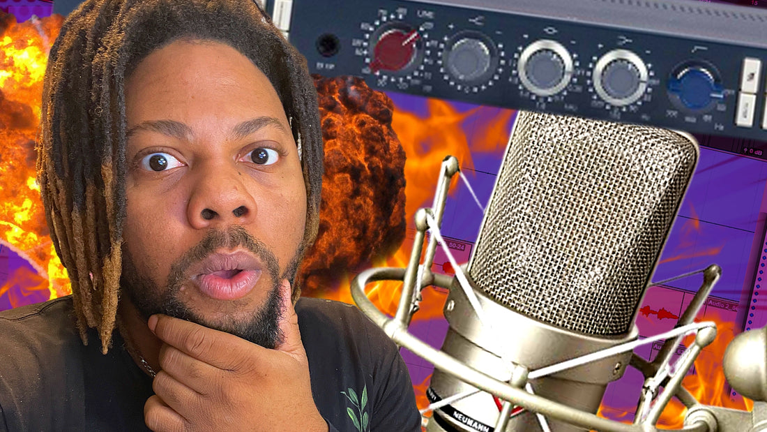 Recording FIRE Rap Vocals using the Neumann TLM 103 & Neve 1073 SPX in Pro Tools