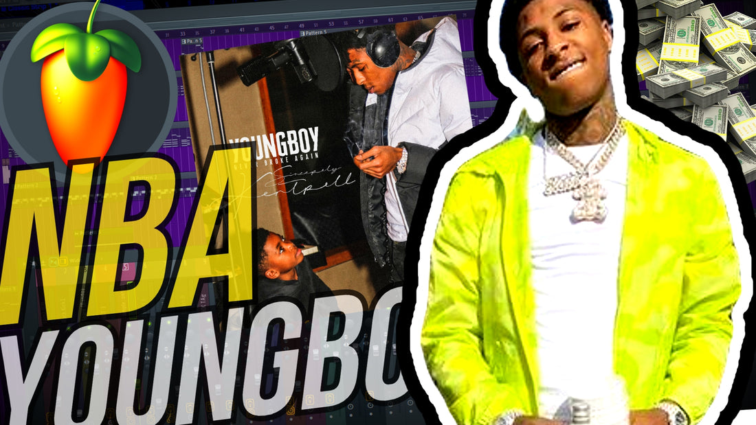 How To Make A FIRE NBA YoungBoy Type Beat In FL Studio FREE FLP