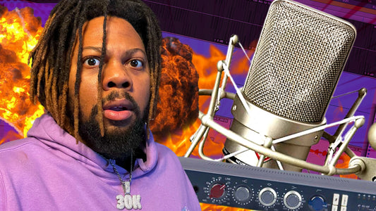 Recording Rap Vocals using the Neumann TLM 103 & Neve 1073 SPX in Pro Tools