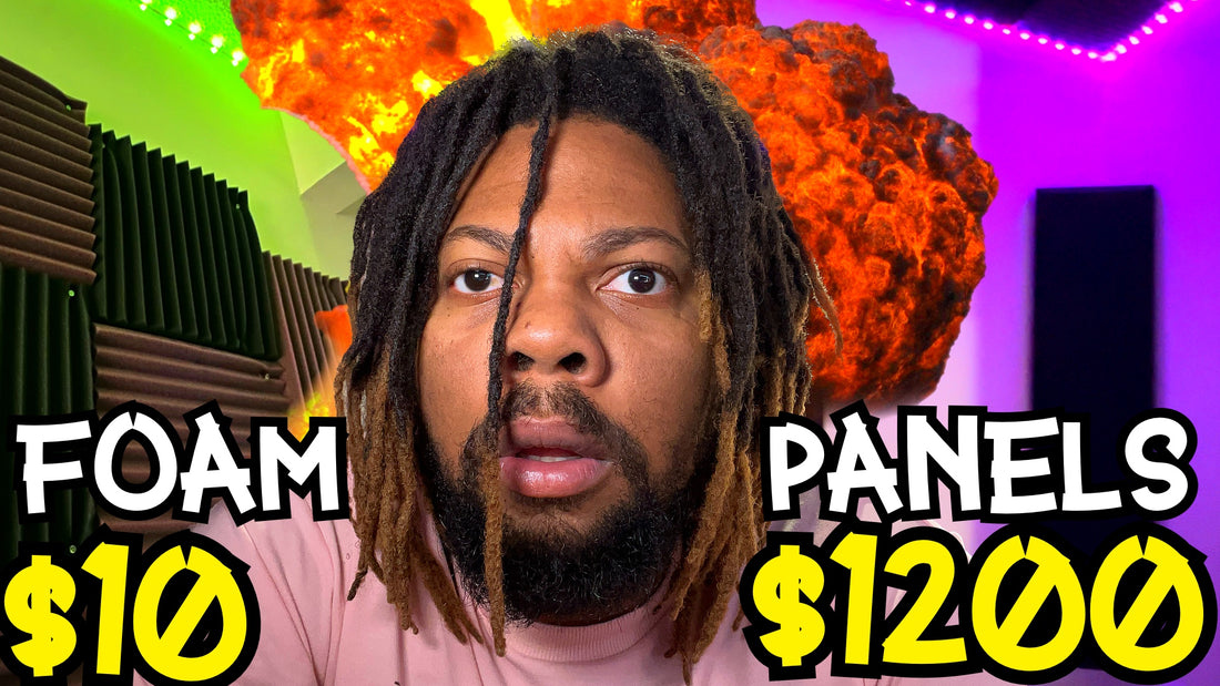 $10 Foam VS $1200 Primacoustic London 12 - What's The Difference?