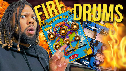 8 FIRE Safari Pedals Plugins For BETTER Drums