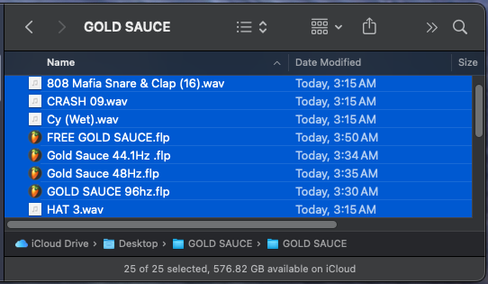 Gold Sauce (FL Studio Beat Making Template)
